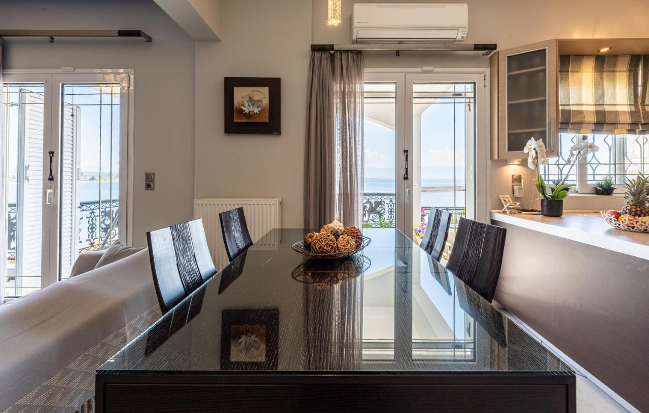 Bay View House Apartment Petalidi Bagian luar foto