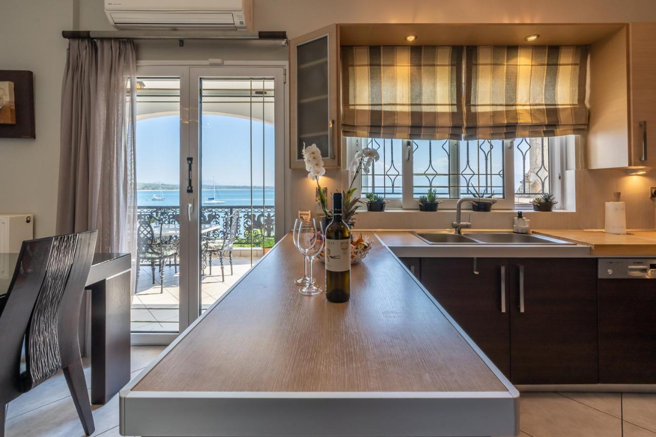 Bay View House Apartment Petalidi Bagian luar foto