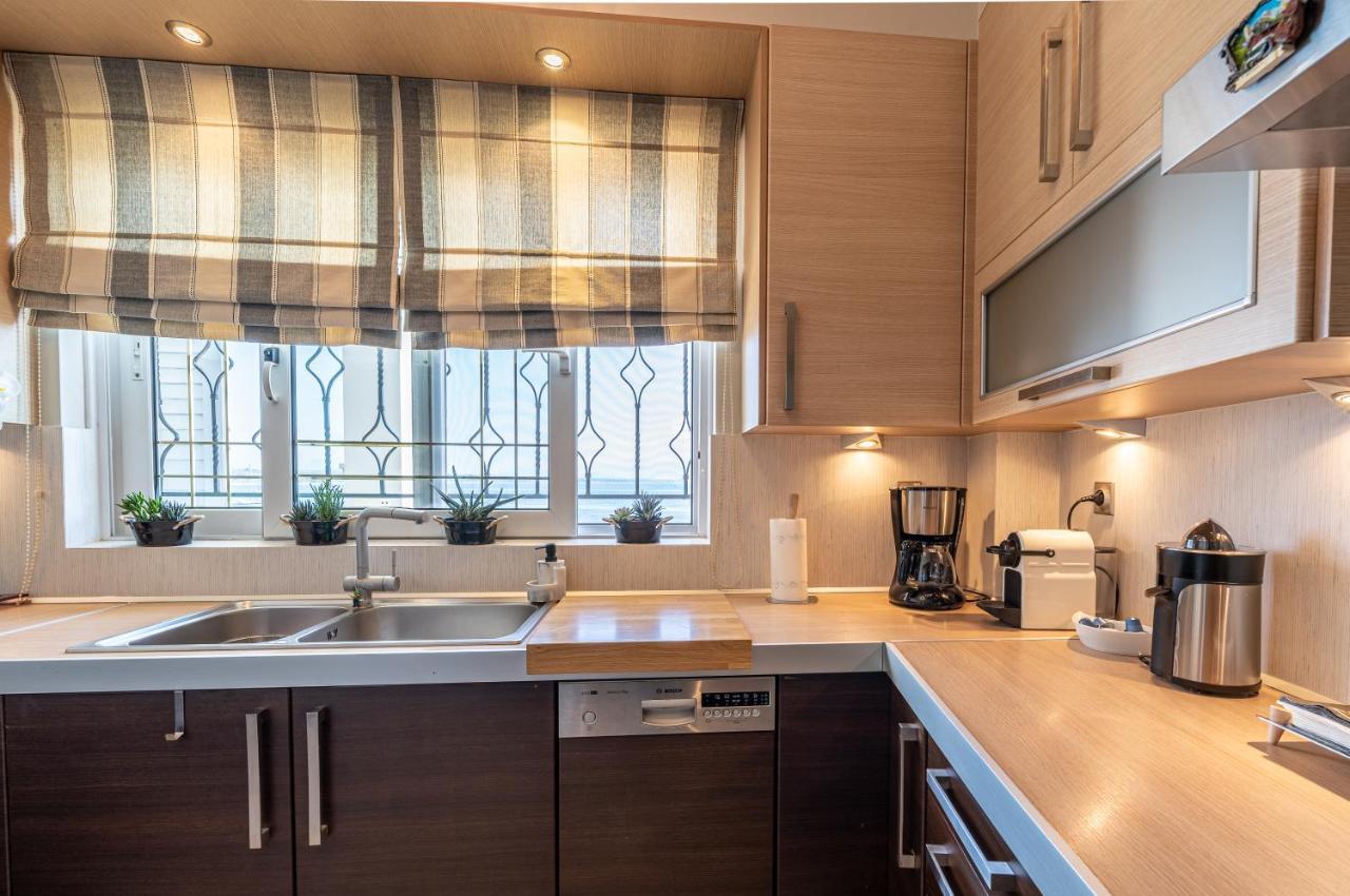 Bay View House Apartment Petalidi Bagian luar foto