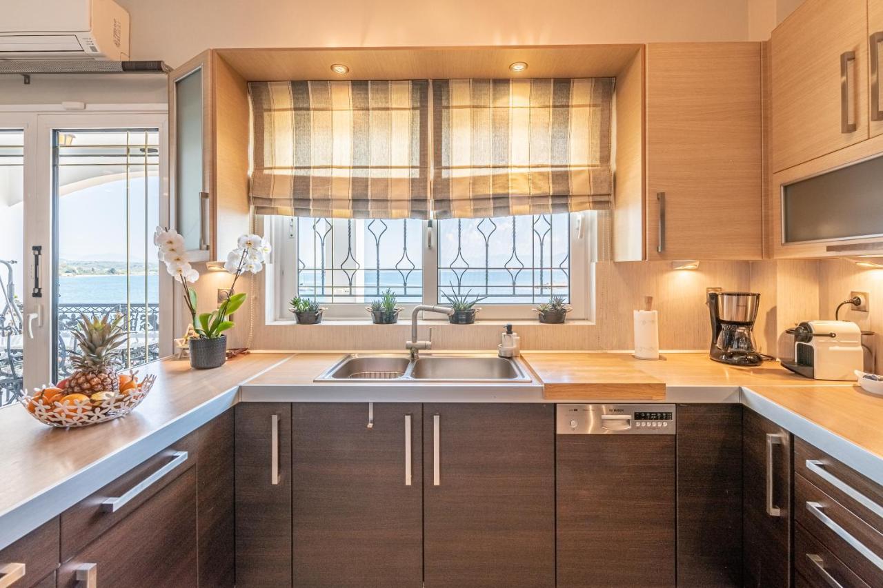 Bay View House Apartment Petalidi Bagian luar foto