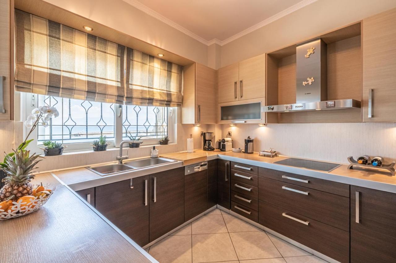 Bay View House Apartment Petalidi Bagian luar foto